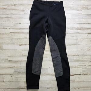 Vintage Patagonia Base Layer Pants Womens MED Black USA Made Thermal Skiing